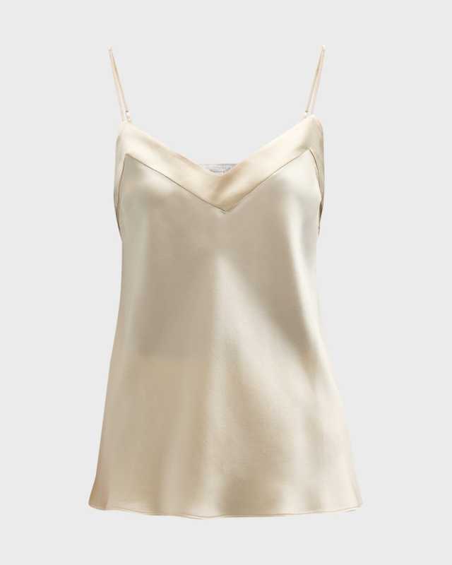 Silk Charmeuse Cami & Shorts Pajama Set